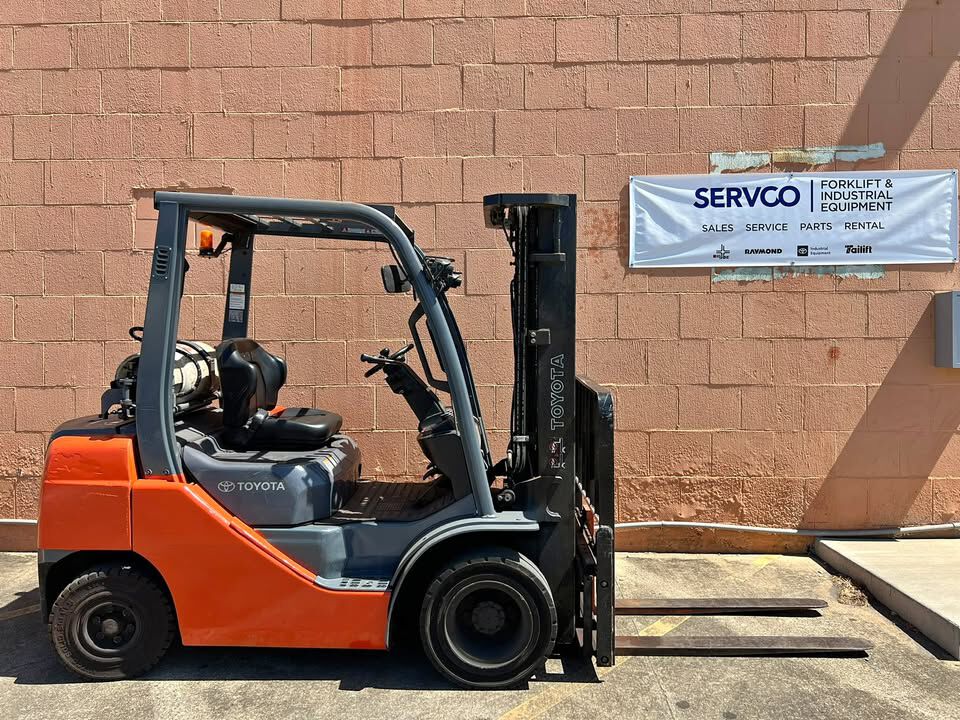 image of used 2018 Toyota 8FGU25 Forklift for sale